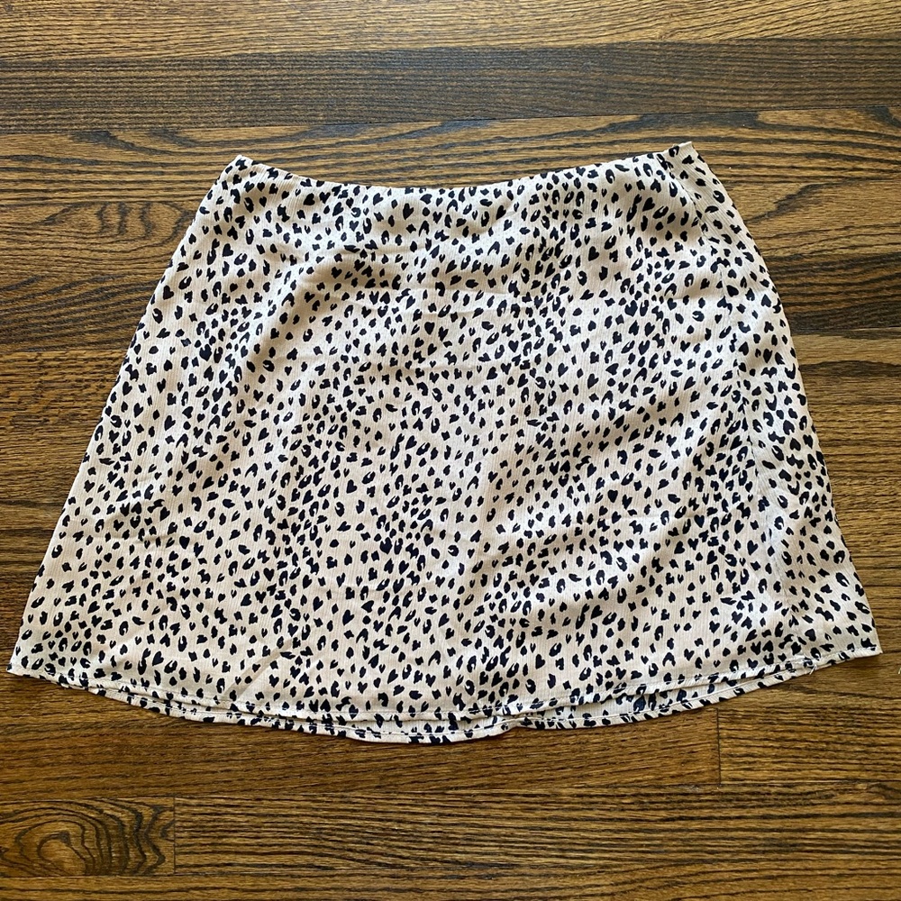 Princess Polly a-line mini 🐆